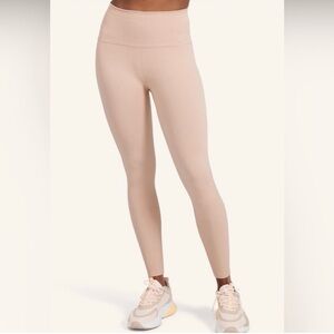 Peloton x Spiritual Gangster Love Sculpt ⅞ Seamless Leggings Baby Pink M/L